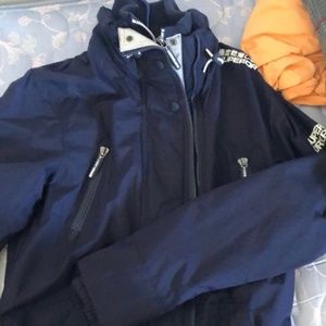 super dry puff jacket
